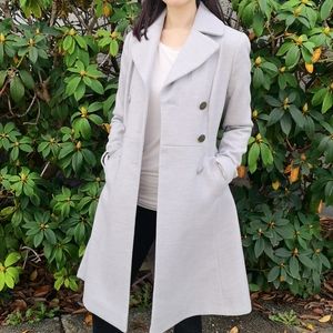 New w/o Tags / Wool  Blend Trench coat